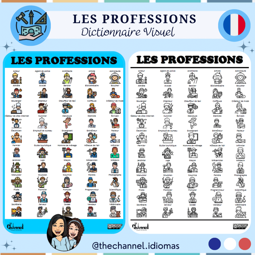 Les Professions Dictionnaire Visuel Kumubox