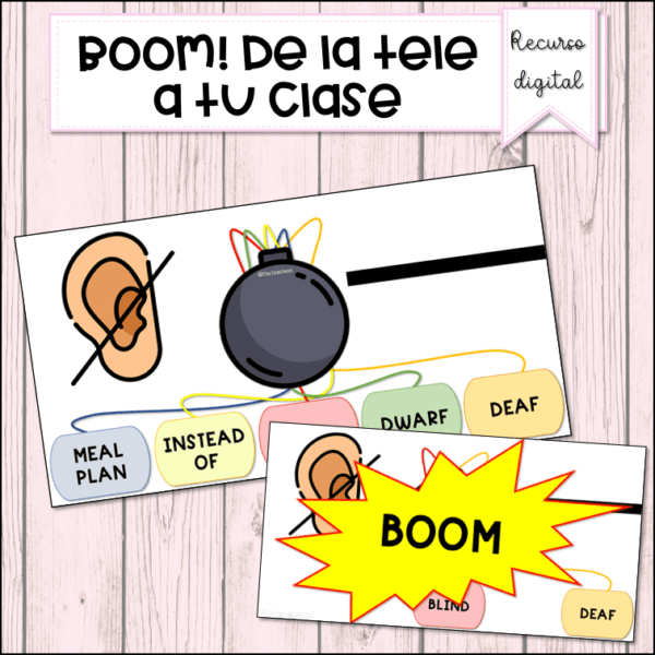 Boom – Plantilla editable