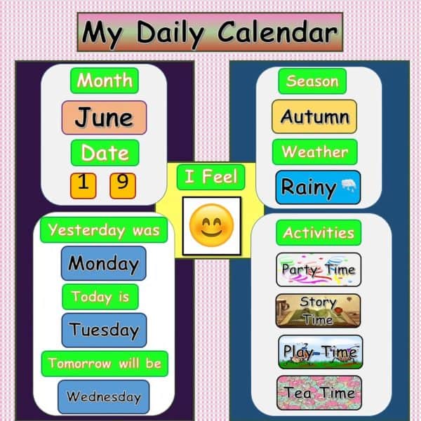 Daily Calendar