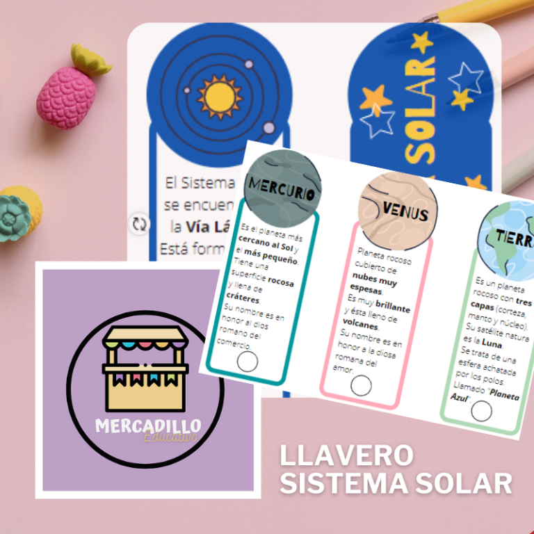 LLAVERO SISTEMA SOLAR | Kumubox.com