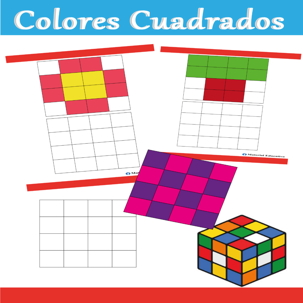 Colores Cuadrados 5060