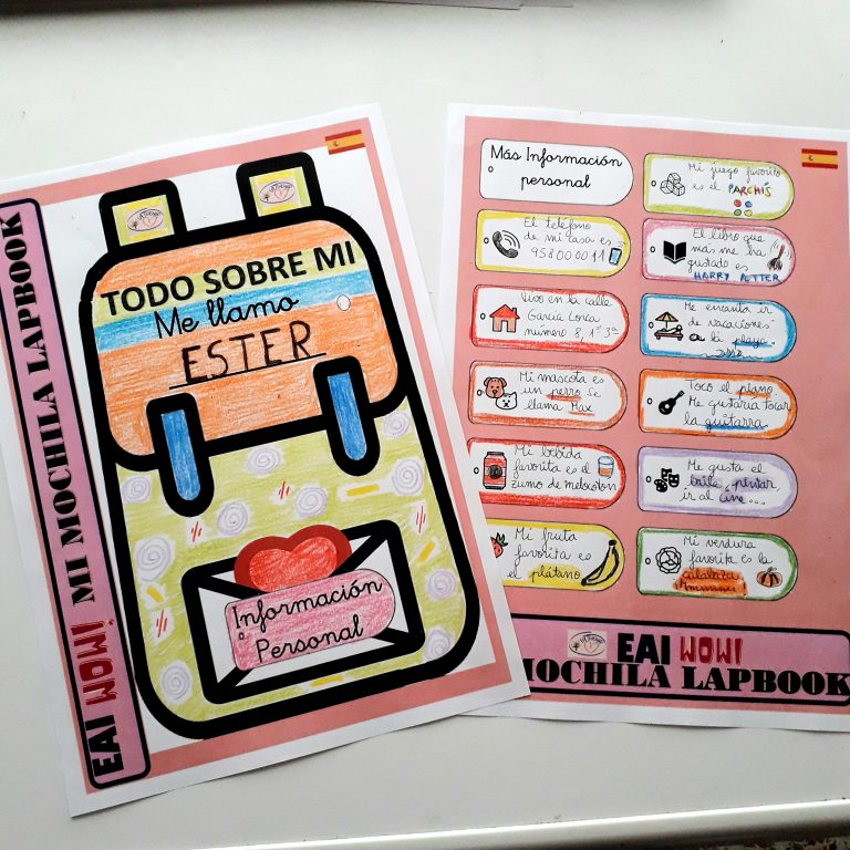 Mi Mochila LAPBOOK | Kumubox.com