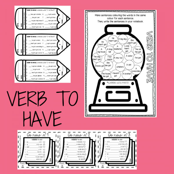 Verbs To Be And To Have For Beginners Kumubox Com
