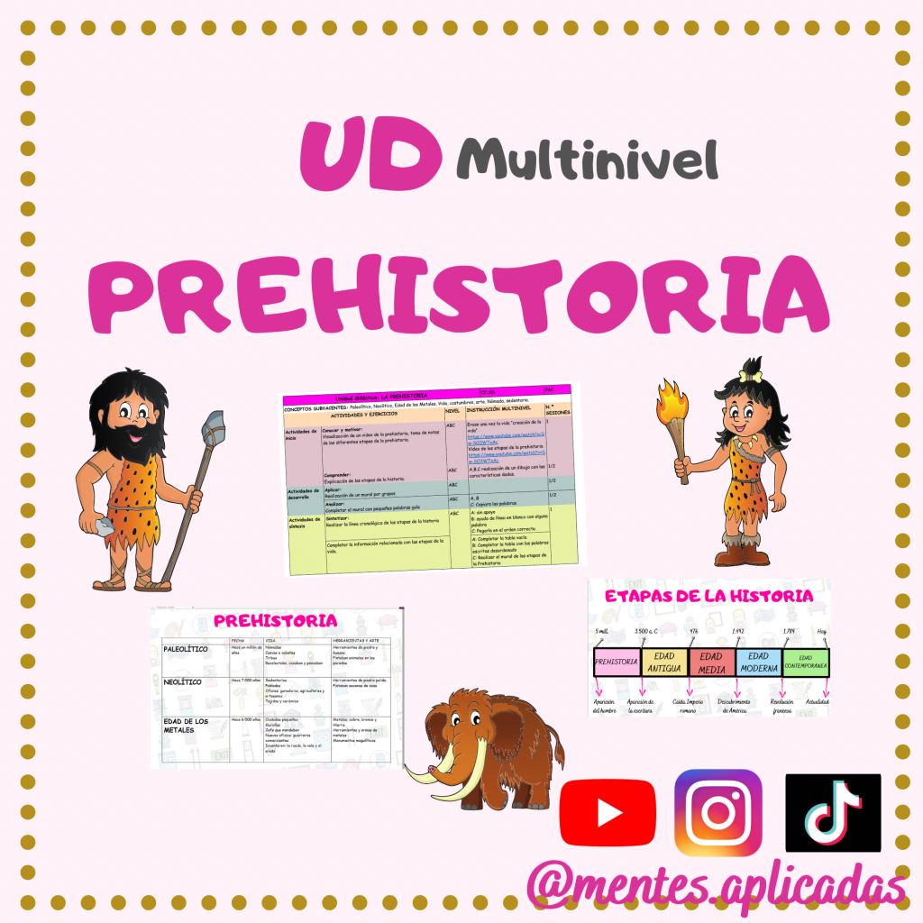 Unidad Didáctica Multinivel La Prehistoria 2941