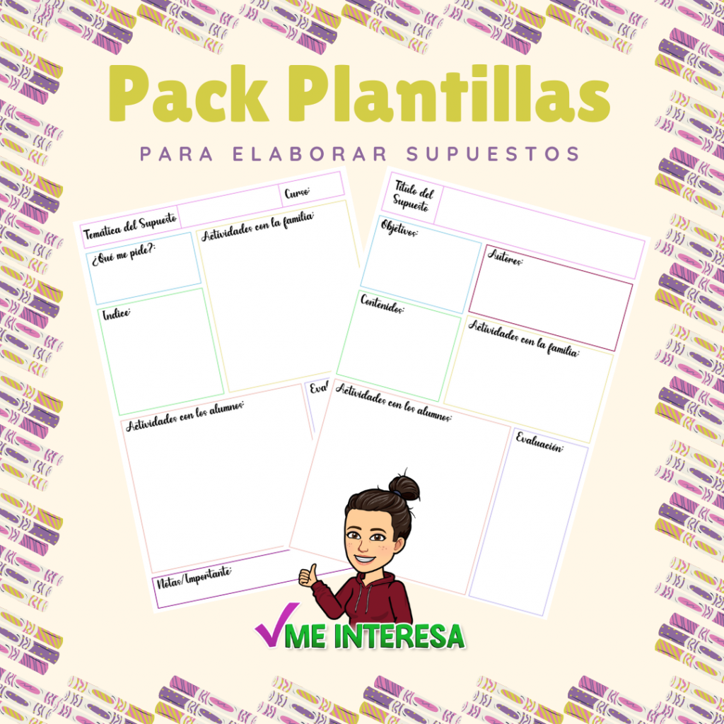 Pack Plantillas Para Supuestos Prácticos | Kumubox.com