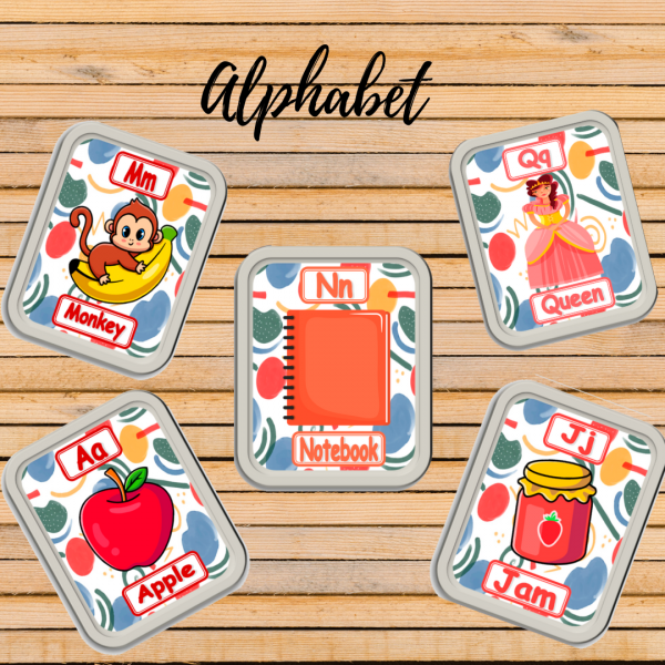 Alphabet flashcards