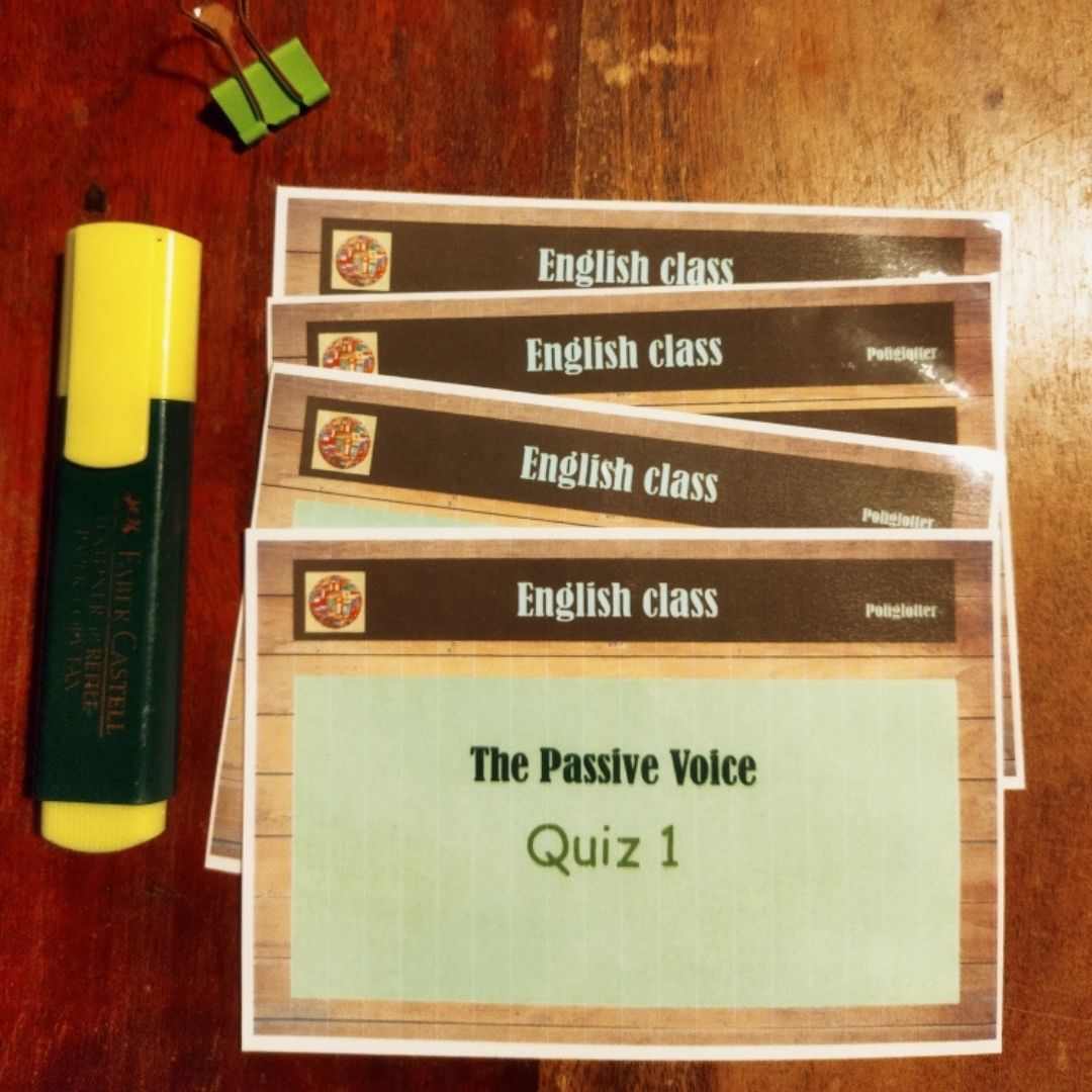 THE PASSIVE VOICE – QUIZ 1 | Kumubox.com