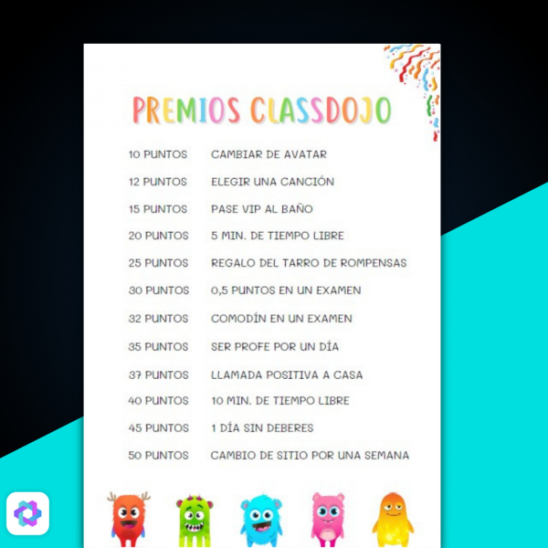 Poster premios ClassDojo