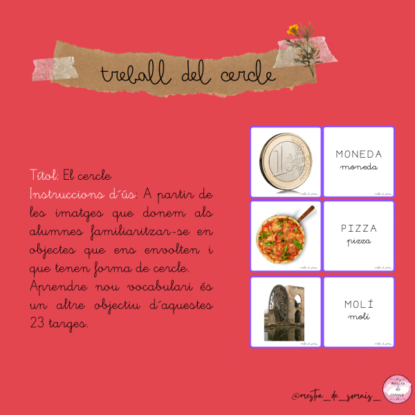 El cercle i objectes amb aquesta forma