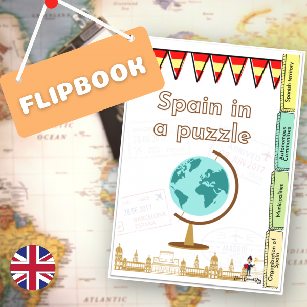 Flipbook_CLIL_Spanish Organization_kids_Institutions_Constitution_Andalucia