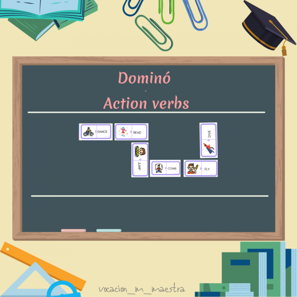 Dominó – Action Verbs