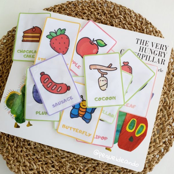 Flashcards The Very Hungry Caterpillar
