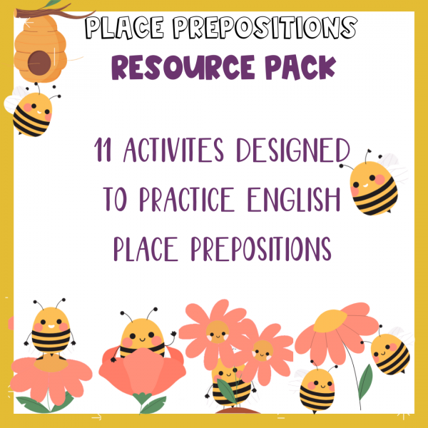 Prepositions Resource Pack