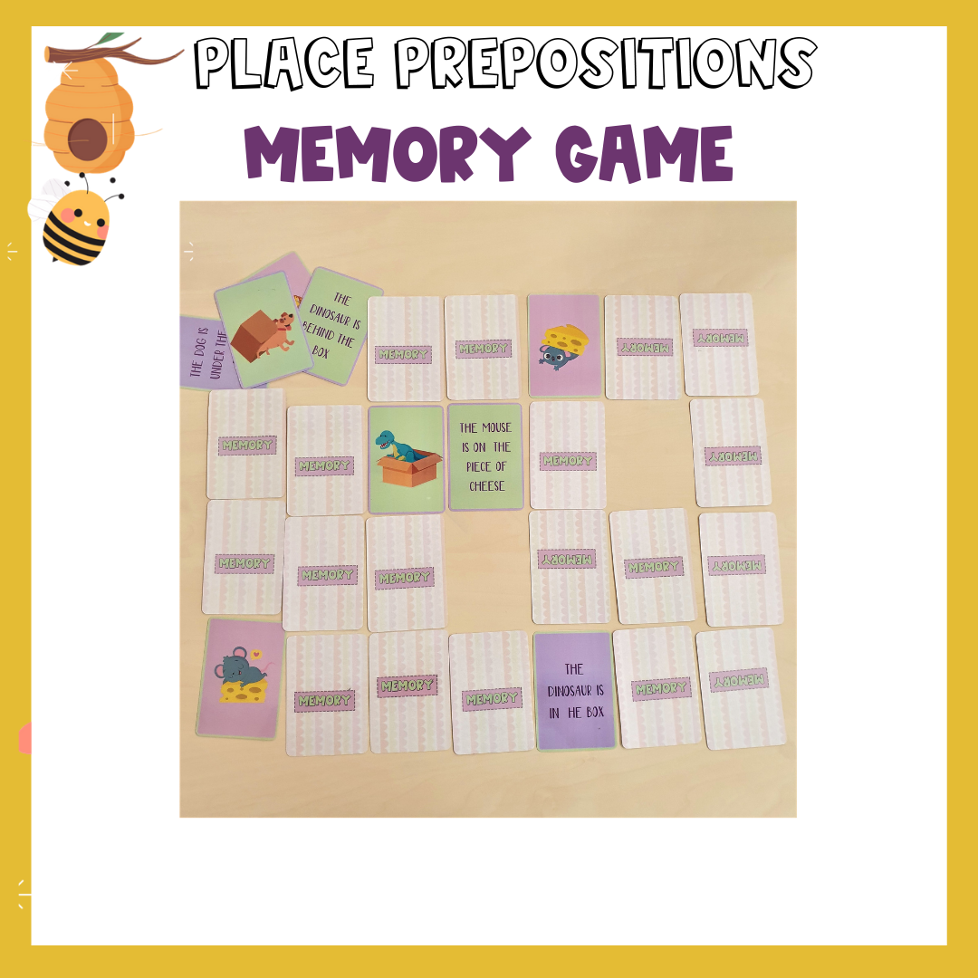 Prepositions – Memory cards