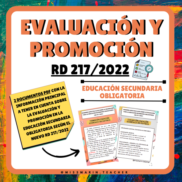 Evaluación y Promoción RD 217/2022