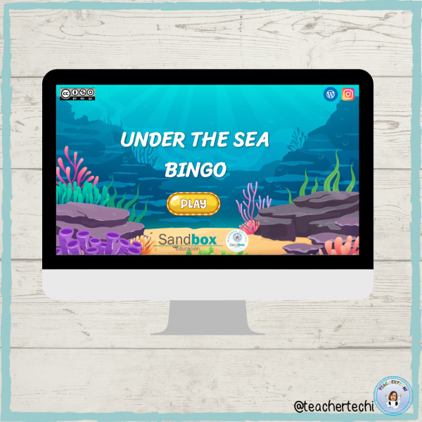 Under the sea: Bingo