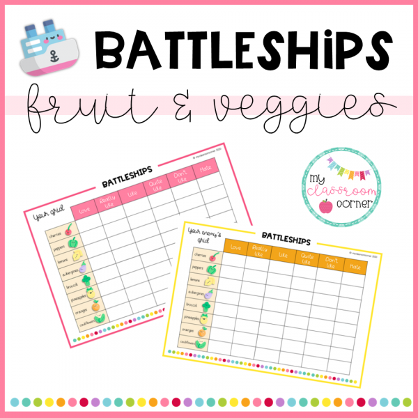 Battleships – Fruit and vegetables