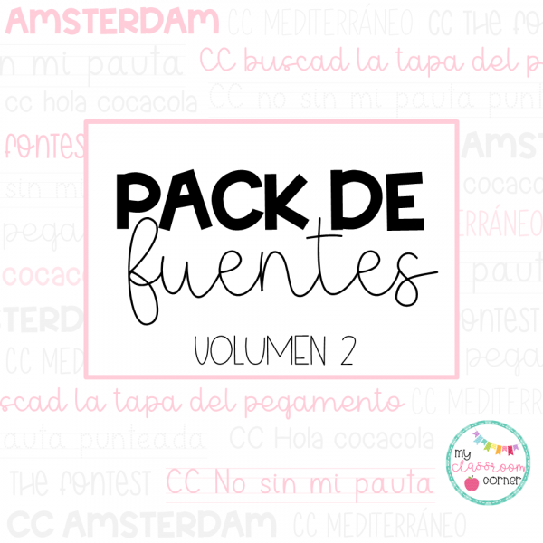 Pack de fuentes – Volumen 2