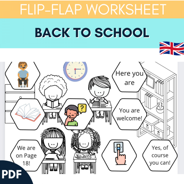 Back to school worksheet – useful vocabulary