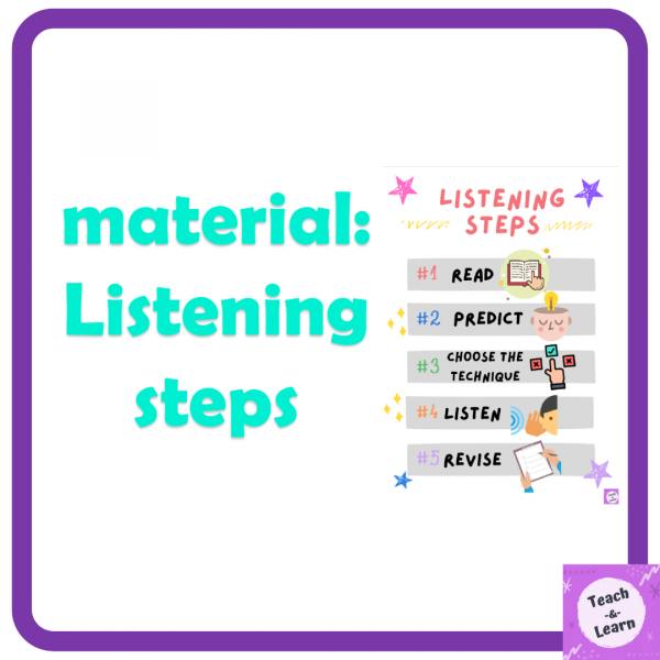 Listening steps