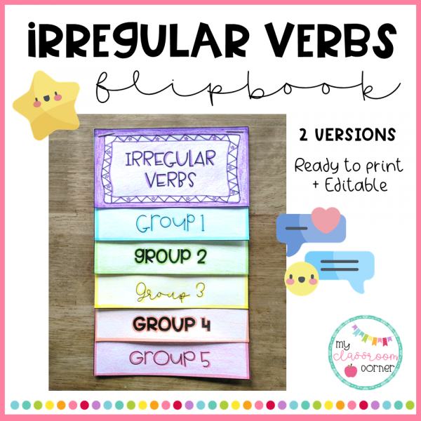 Irregular verbs – Flipbook