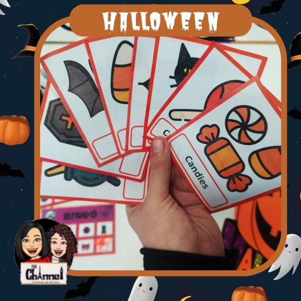 Halloween 30 Flashcards – Colour
