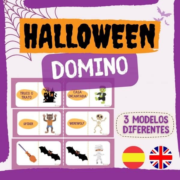 Domino Halloween 3 modelos