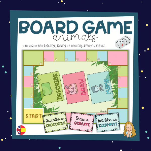 BOARD GAME – Animals (juego de mesa- animales)