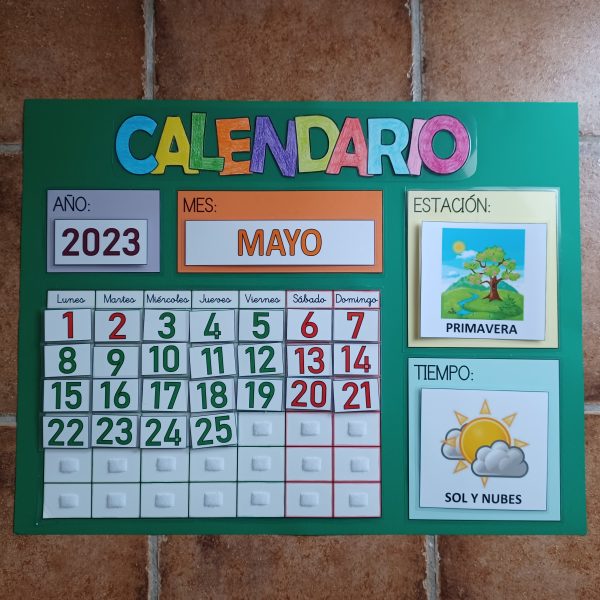 Calendario de aula