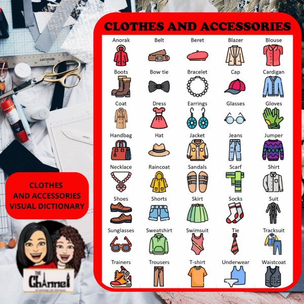 Clothes and Accesories – Visual Dictionary