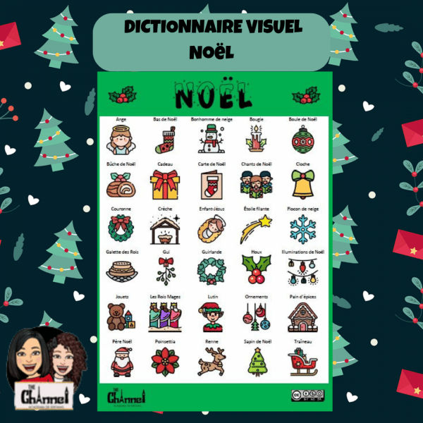 Noël Dictionnaire Visuel – 30 mots