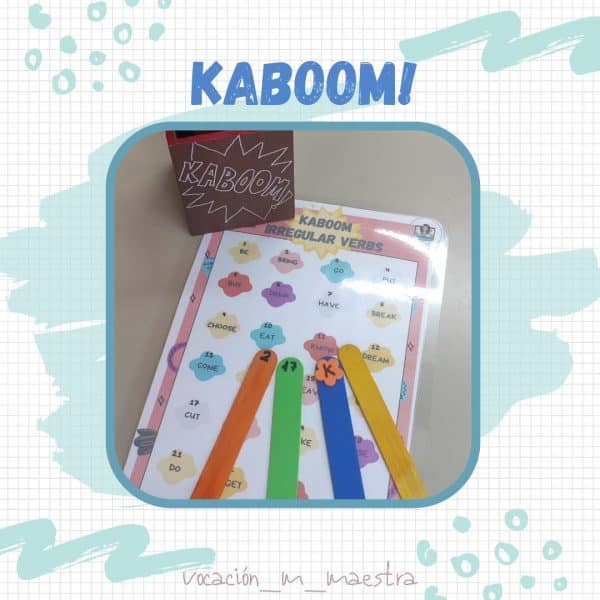 Kaboom – Irregular Verbs