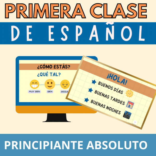 PRIMERA CLASE DE ESPAÑOL NIVEL A0
