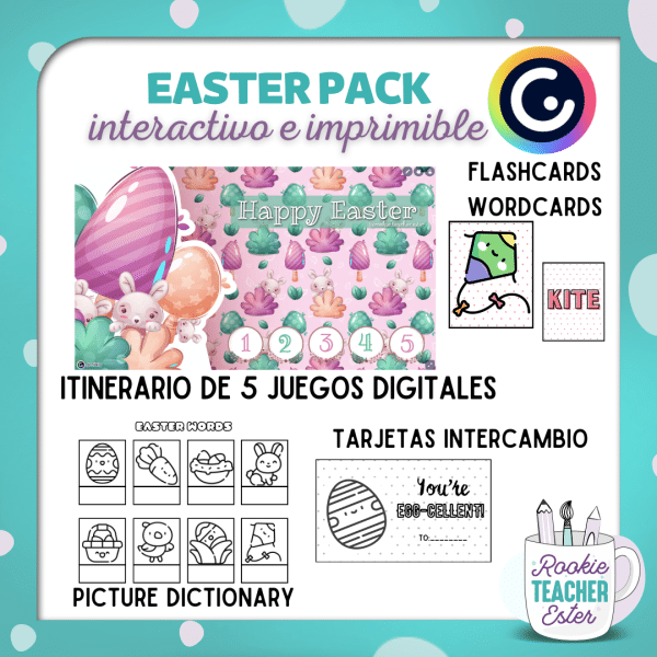EASTER INTERACTIVE GAMES & MATERIAL IMPRIMIBLE