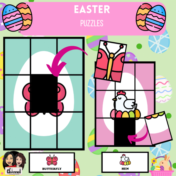 Easter – Puzzles Colour