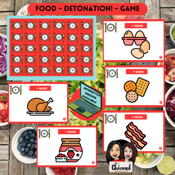 Food & Drinks – Kaboom Game