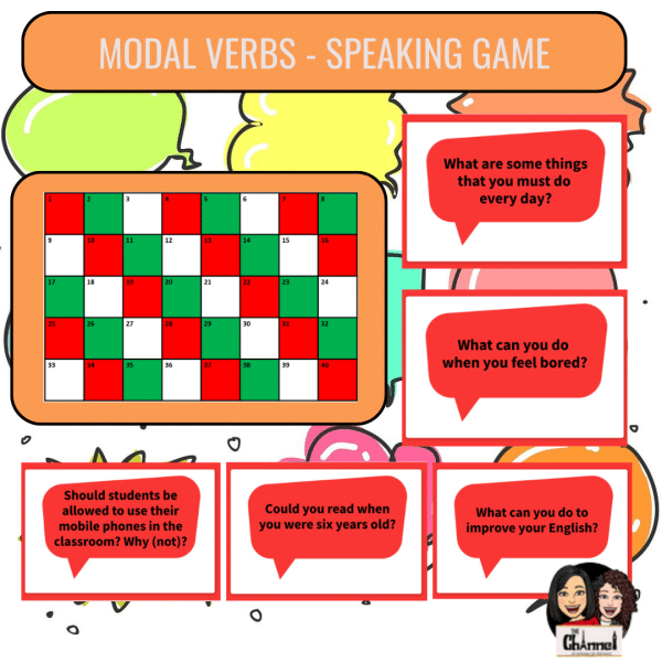 Modal Verbs – Speaking Board Game