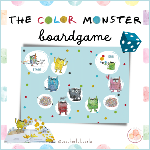 The Color Monster BOARDGAME