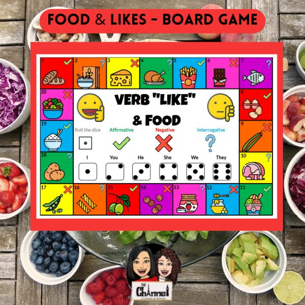 Food & Likes – Board Game