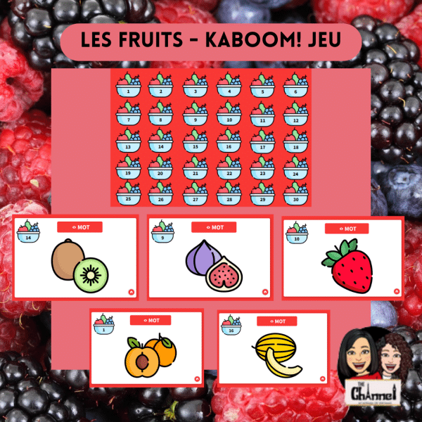 Les Fruits – Kaboom Jeu
