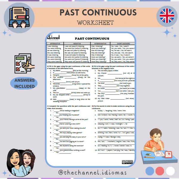 Past Continuous – Worksheet