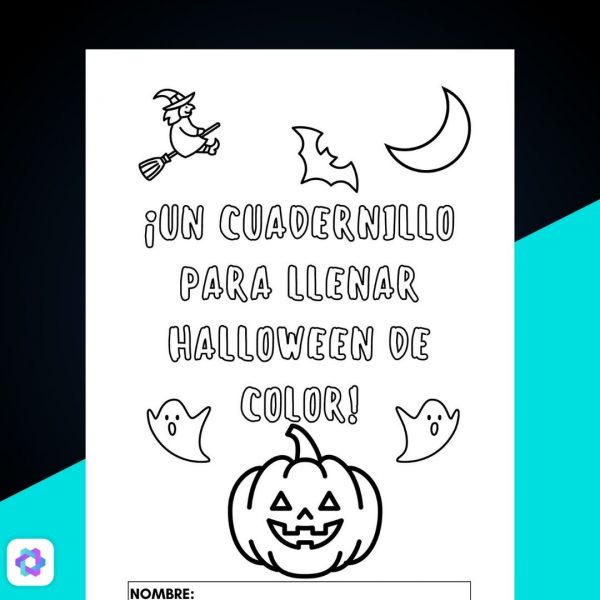 Cuadernillos de Halloween para colorear – Infantil